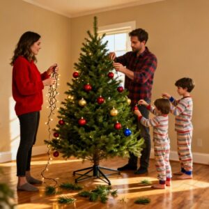 ¡Hemos puesto nuestro árbol de Navidad en la oficina de ComfortHOLIDAYS! 🎄✨